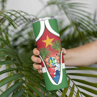 Suriname Ketikoti Skinny Tumbler Happy Emancipation Day - Wonder Print Shop