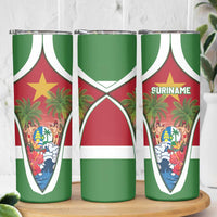 Suriname Ketikoti Skinny Tumbler Happy Emancipation Day - Wonder Print Shop
