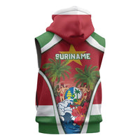 Suriname Ketikoti Sleeveless Hoodie Happy Emancipation Day - Wonder Print Shop