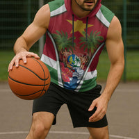 Suriname Ketikoti Sleeveless Hoodie Happy Emancipation Day - Wonder Print Shop