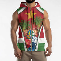 Suriname Ketikoti Sleeveless Zip Hoodie Happy Emancipation Day - Wonder Print Shop