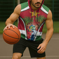 Suriname Ketikoti Sleeveless Zip Hoodie Happy Emancipation Day - Wonder Print Shop