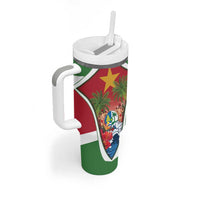 Suriname Ketikoti Tumbler With Handle Happy Emancipation Day - Wonder Print Shop