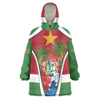 Suriname Ketikoti Wearable Blanket Hoodie Happy Emancipation Day - Wonder Print Shop