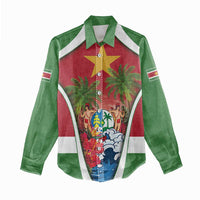 Suriname Ketikoti Women Casual Shirt Happy Emancipation Day - Wonder Print Shop