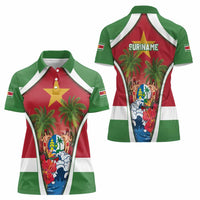 Suriname Ketikoti Women Polo Shirt Happy Emancipation Day - Wonder Print Shop