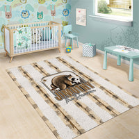 Jimothy The Raccoon Area Rug Seattle Trash Panda Lover