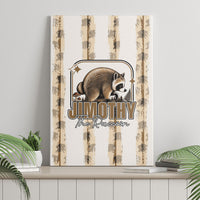 Jimothy The Raccoon Canvas Wall Art Seattle Trash Panda Lover