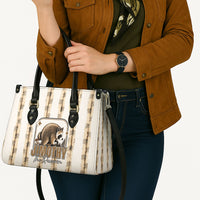 Jimothy The Raccoon Leather Bag Seattle Trash Panda Lover
