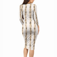Jimothy The Raccoon Long Sleeve Bodycon Dress Seattle Trash Panda Lover