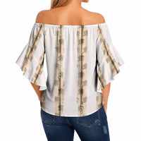 Jimothy The Raccoon Off Shoulder Wrap Waist Top Seattle Trash Panda Lover