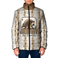 Jimothy The Raccoon Padded Jacket Seattle Trash Panda Lover