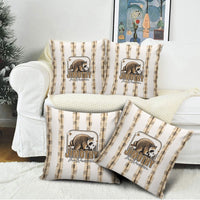 Jimothy The Raccoon Pillow Cover Seattle Trash Panda Lover