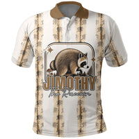 Jimothy The Raccoon Polo Shirt Seattle Trash Panda Lover