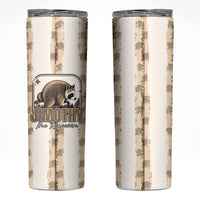 Jimothy The Raccoon Skinny Tumbler Seattle Trash Panda Lover
