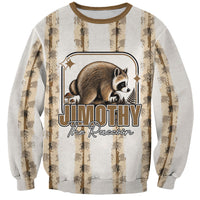 Jimothy The Raccoon Sweatshirt Seattle Trash Panda Lover
