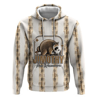 Jimothy The Raccoon Zip Hoodie Seattle Trash Panda Lover