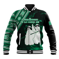 Nigeria Yoruba Festival Baseball Jacket Eko Spirit Eyo Masquerade LT05 - Wonder Print Shop