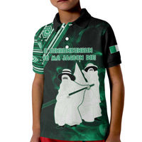 Nigeria Yoruba Festival Kid Polo Shirt Eko Spirit Eyo Masquerade LT05 - Wonder Print Shop