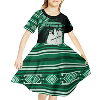 Nigeria Yoruba Festival Kid Short Sleeve Dress Eko Spirit Eyo Masquerade LT05 - Wonder Print Shop