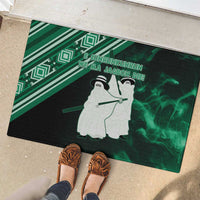 Nigeria Yoruba Festival Rubber Doormat Eko Spirit Eyo Masquerade LT05 - Wonder Print Shop