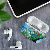 Martinique Christmas AirPods Case Santa Hummingbird - Wonder Print Shop