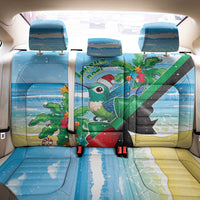 Martinique Christmas Back Car Seat Cover Santa Hummingbird - Wonder Print Shop