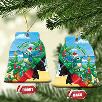 Martinique Christmas Ceramic Ornament Santa Hummingbird - Wonder Print Shop
