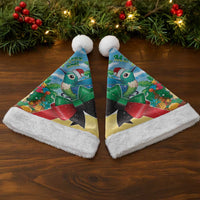 Martinique Christmas Santa Hat Santa Hummingbird - Wonder Print Shop