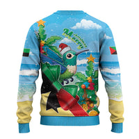 Martinique Christmas Ugly Christmas Sweater Santa Hummingbird - Wonder Print Shop