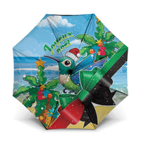 Martinique Christmas Umbrella Santa Hummingbird - Wonder Print Shop