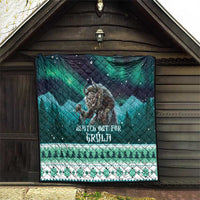 Iceland Christmas Quilt Icelandic Folklore Evil Mother Gryla LT05 - Wonder Print Shop