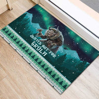Iceland Christmas Rubber Doormat Icelandic Folklore Evil Mother Gryla LT05 - Wonder Print Shop