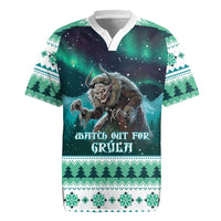 Iceland Christmas Rugby Jersey Icelandic Folklore Evil Mother Gryla LT05 - Wonder Print Shop