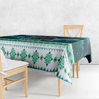 Iceland Christmas Tablecloth Icelandic Folklore Evil Mother Gryla LT05 - Wonder Print Shop