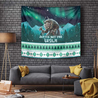 Iceland Christmas Tapestry Icelandic Folklore Evil Mother Gryla LT05 - Wonder Print Shop