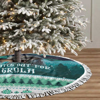 Iceland Christmas Tree Skirt Icelandic Folklore Evil Mother Gryla LT05 - Wonder Print Shop