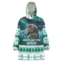 Iceland Christmas Wearable Blanket Hoodie Icelandic Folklore Evil Mother Gryla LT05 - Wonder Print Shop