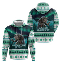 Iceland Christmas Zip Hoodie Icelandic Folklore Evil Mother Gryla LT05 - Wonder Print Shop