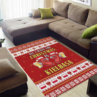 Poland Christmas Area Rug All I Want For Xmas Is Kielbasa LT05 - Wonder Print Shop