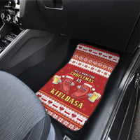 Poland Christmas Car Mats All I Want For Xmas Is Kielbasa LT05 - Wonder Print Shop
