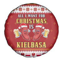 Poland Christmas Spare Tire Cover All I Want For Xmas Is Kielbasa LT05 - Wonder Print Shop