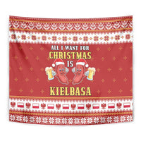 Poland Christmas Tapestry All I Want For Xmas Is Kielbasa LT05 - Wonder Print Shop