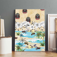 Indian Legendary Motorcycle Canvas Wall Art Tropical Style - Wonder Print Shop
