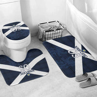 Custom Scotland Tartan Football Bathroom Set Flag Style - Wonder Print Shop