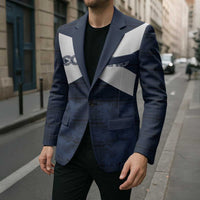 Custom Scotland Tartan Football Blazer Flag Style - Wonder Print Shop