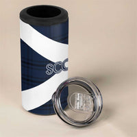 Scotland Tartan Football 4 in 1 Can Cooler Tumbler Flag Style - Wonder Print Shop