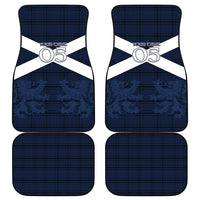 Custom Scotland Tartan Football Car Mats Flag Style - Wonder Print Shop