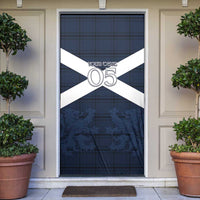 Custom Scotland Tartan Football Door Cover Flag Style - Wonder Print Shop