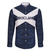 Custom Scotland Tartan Football Family Matching Mermaid Dress and Hawaiian Shirt Flag Style - Wonder Print Shop